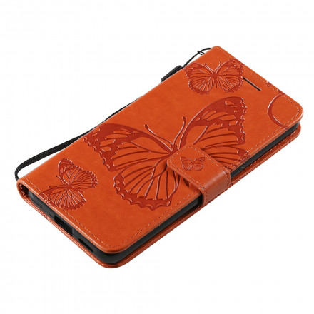 Oppo Reno 6 5G Giant Butterflies Strap Case