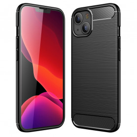 Brushed Carbon Fiber iPhone 13 Case