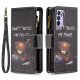 Oppo Reno 6 5G Zipper Pocket Bear Case