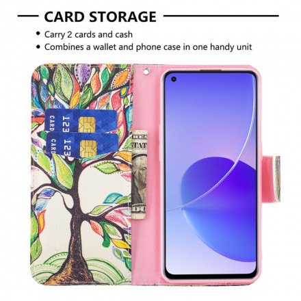 Cover Oppo Reno 6 5G Arbre Coloré