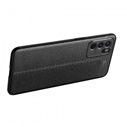 Case Oppo Reno 6 5G Effet Cuir LItchi