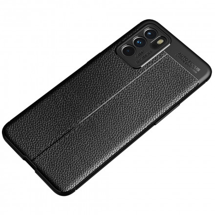 Case Oppo Reno 6 5G Effet Cuir LItchi