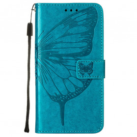 Motorola Edge 20 Lite Butterfly Design Case with Strap