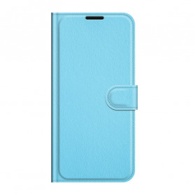 Cover Oppo Reno 6 5G Simili Cuir Lychee Classique