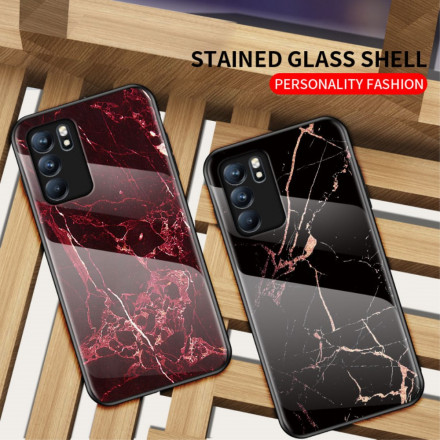 Oppo Reno 6 5G Premium Colors Tempered Glass Case