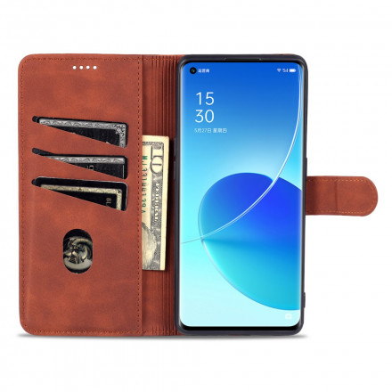 Cover Oppo Reno 6 5G AZNS Effet Cuir