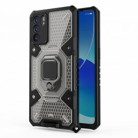 Oppo Reno 6 5G Honeycomb Case with Ring
