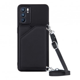 Case Oppo Reno 6 5G Shoulder Strap Card Holder