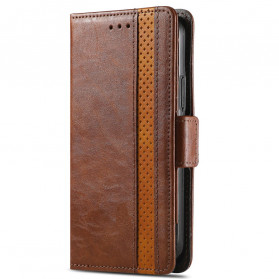 Cover Motorola Edge 20 Lite Bicolor Double Fermoir
