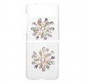 Case Samsung Galaxy Z Flip 3 5G Floral gemstones