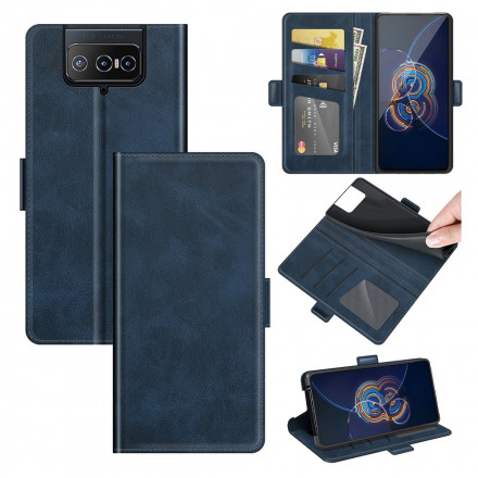 Asus Zenfone 8 Flip Classic Double Flap Case