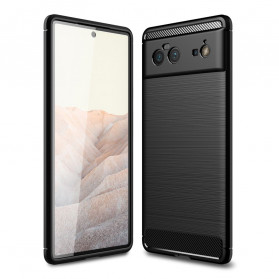 Google Pixel 6 Pro Brushed Carbon Fiber Case