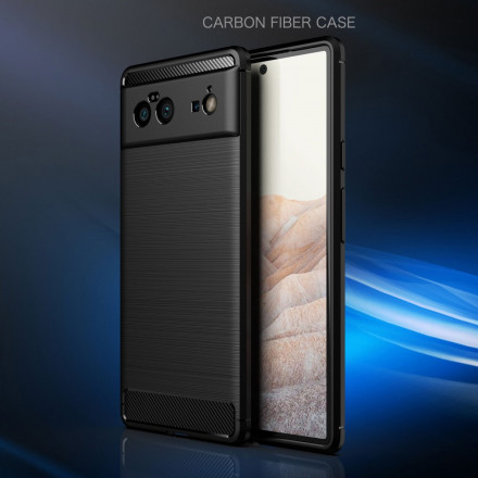 Google Pixel 6A Case Flexible Carbon Fibre