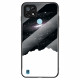Realme C21 Marble Tempered Glass Case