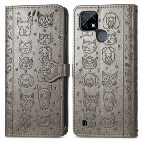 Cover Realme C21 Animals