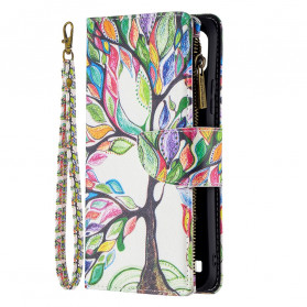 Cover Realme C21 Zipped Pocket Tree