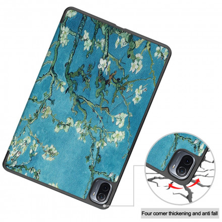 Smart Case Xiaomi Pad 5 Reinforced Flowered Branches