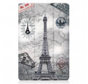 Smart Case Xiaomi Pad 5 Porte-Stylet Tour Eiffel