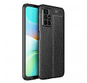 Xiaomi Redmi 10 Leather Case Lychee Effect Double Line