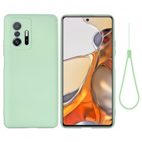 Xiaomi 11T / 11T Pro Liquid Silicone Case With Strap