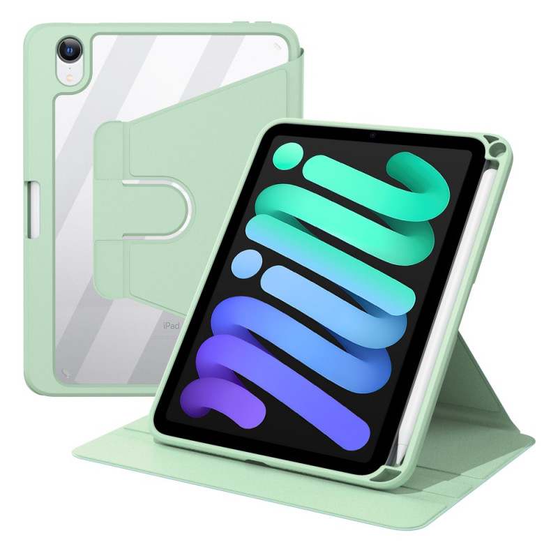 iPad Mini 6 (2021) Case 360° Rotatable Simulated The
ather