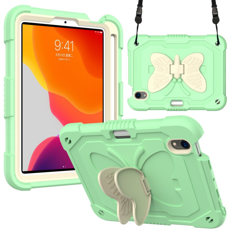 iPad Mini 6 (2021) Ultra Resistant Case with Butterfly Shoulder Strap