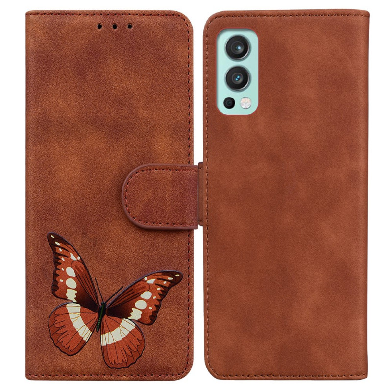 OnePlus
 Nord 2 5G Skin-Touch Butterfly Case