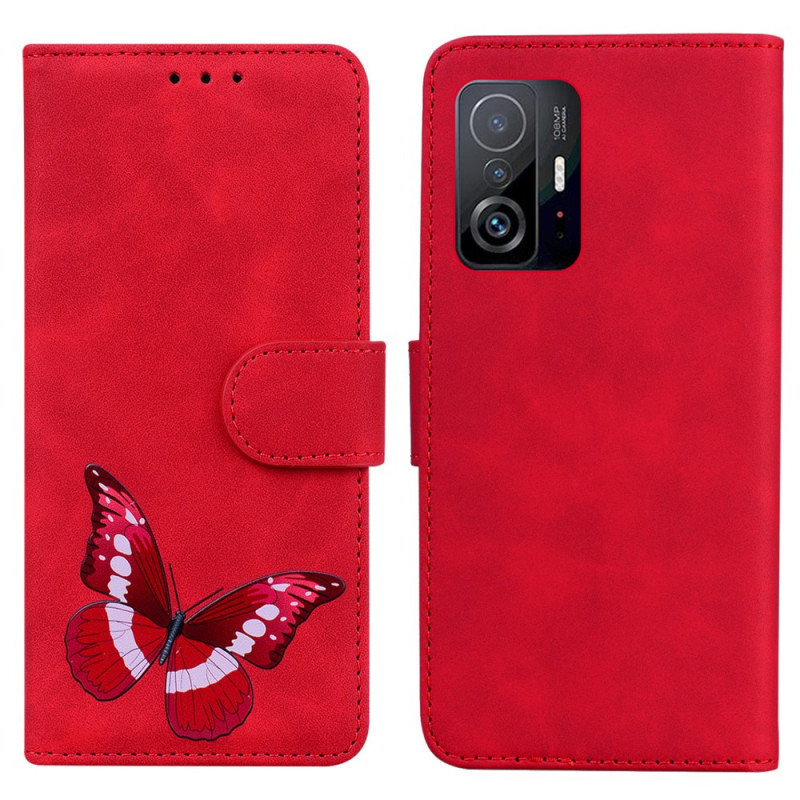 Xiaomi 11T / 11T Pro Skin-Touch Butterfly Case