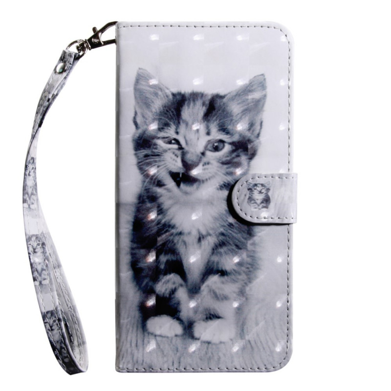 Samsung Galaxy Case A13 5G / A04s Cat Black and White