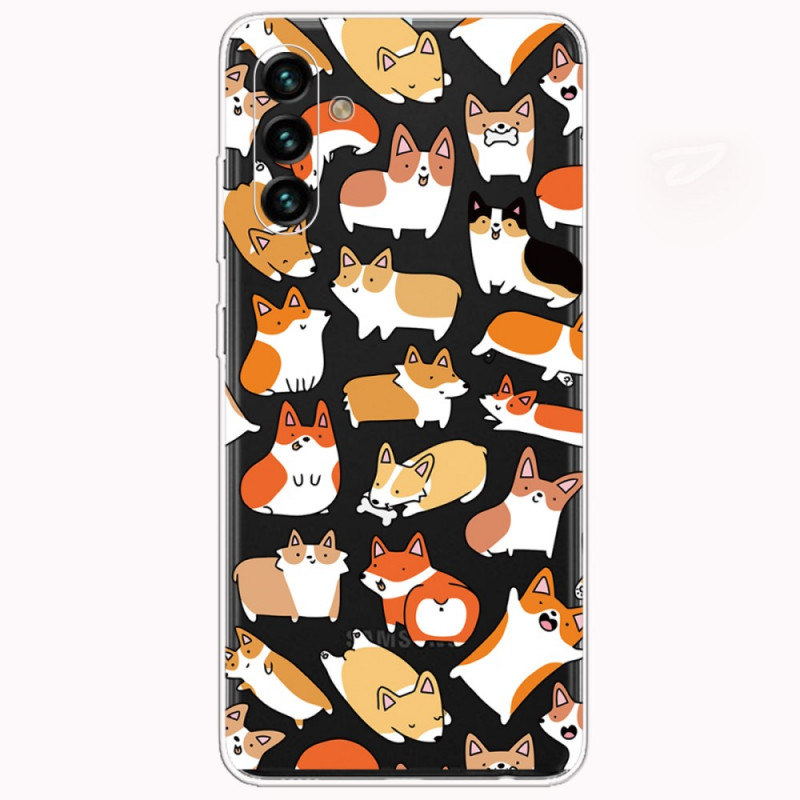 Case Samsung Galaxy A13 5G / A04S Multiple Dogs