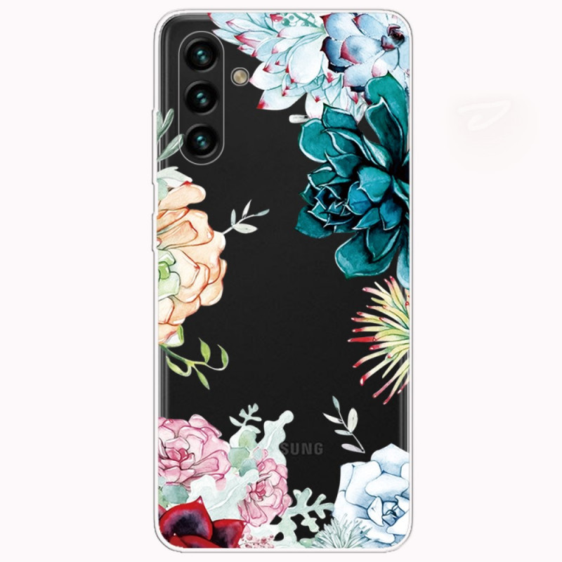 Samsung Galaxy A13 5G / A04s Watercolour Flower Case