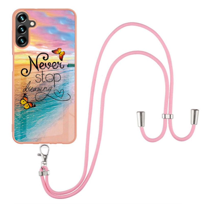 Samsung Galaxy A13 5G / A04s Drawstring Case Never Stop Dreaming