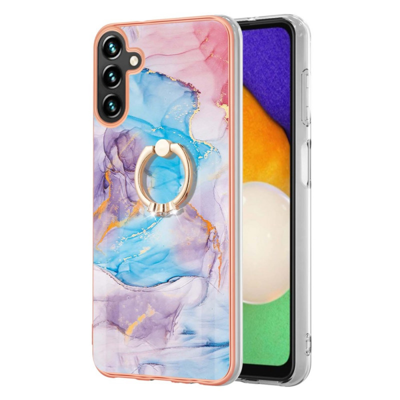 Samsung Galaxy A13 5G / A04s Marble Case with Support Ring