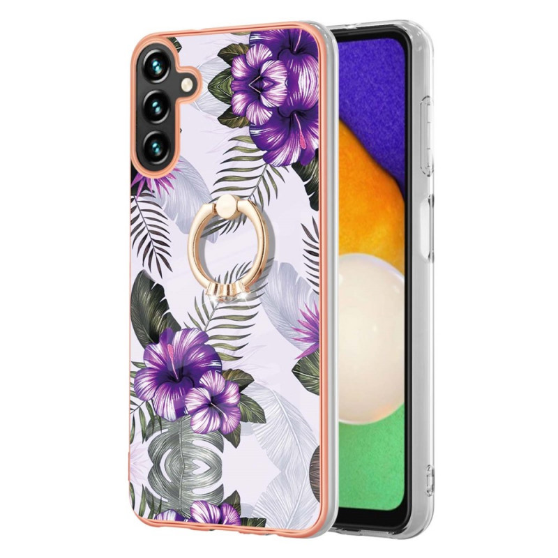 Case Samsung Galaxy A13 5G / A04s Flowers Ring-Support