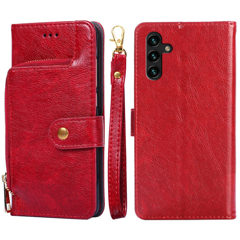 Case Samsung Galaxy A13 5G / A04s Front Purse and Lanyard