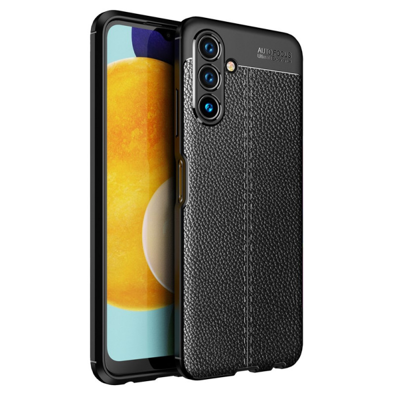 Samsung Galaxy A13 5G / A04s The
ather Case Lychee Effect Double Line