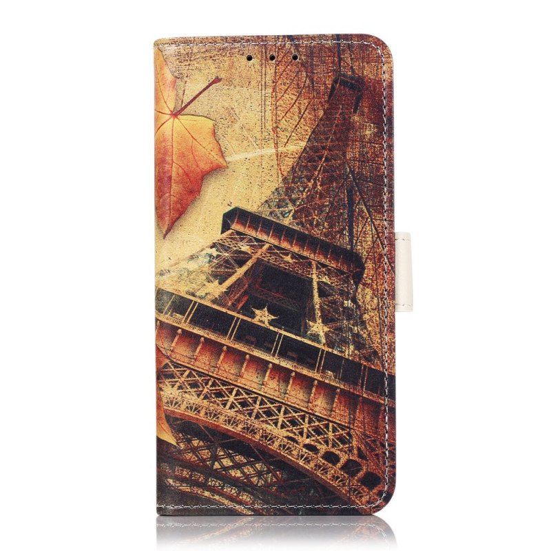 Samsung Galaxy M32 Eiffel Tower Autumn Case