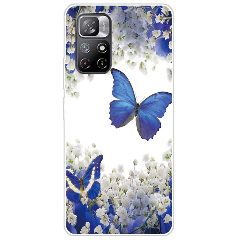 Case Poco M4 Pro 5G Butterflies