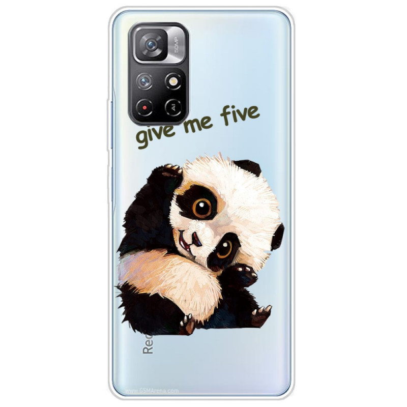 Case Poco M4 Pro 5G Panda Give Me Five