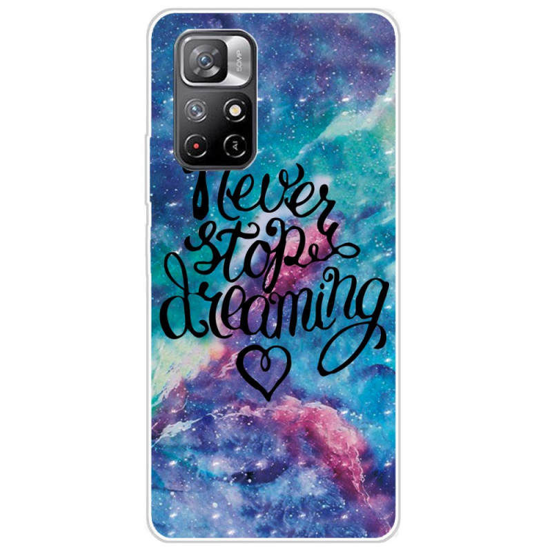 Case Poco M4 Pro 5G Never Stop Dreaming