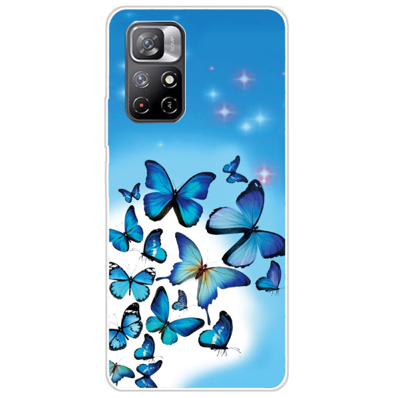 Case Poco M4 Pro 5G Butterflies
