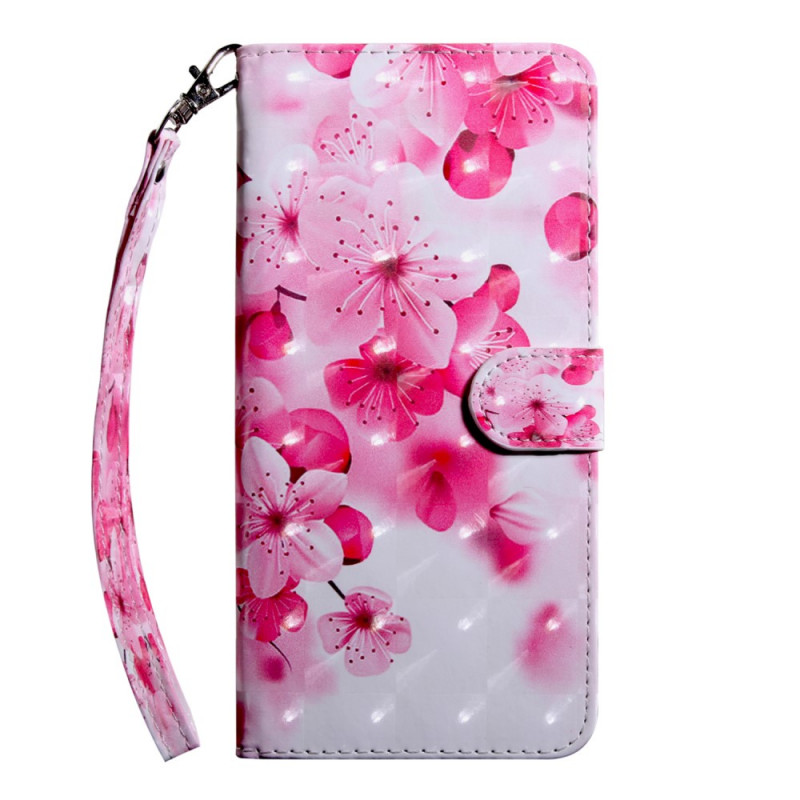 Case Poco M4 Pro 5G Pink Flowers