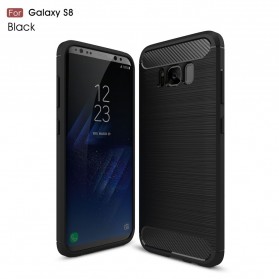 Samsung Galaxy S8 Brushed Carbon Fiber Case
