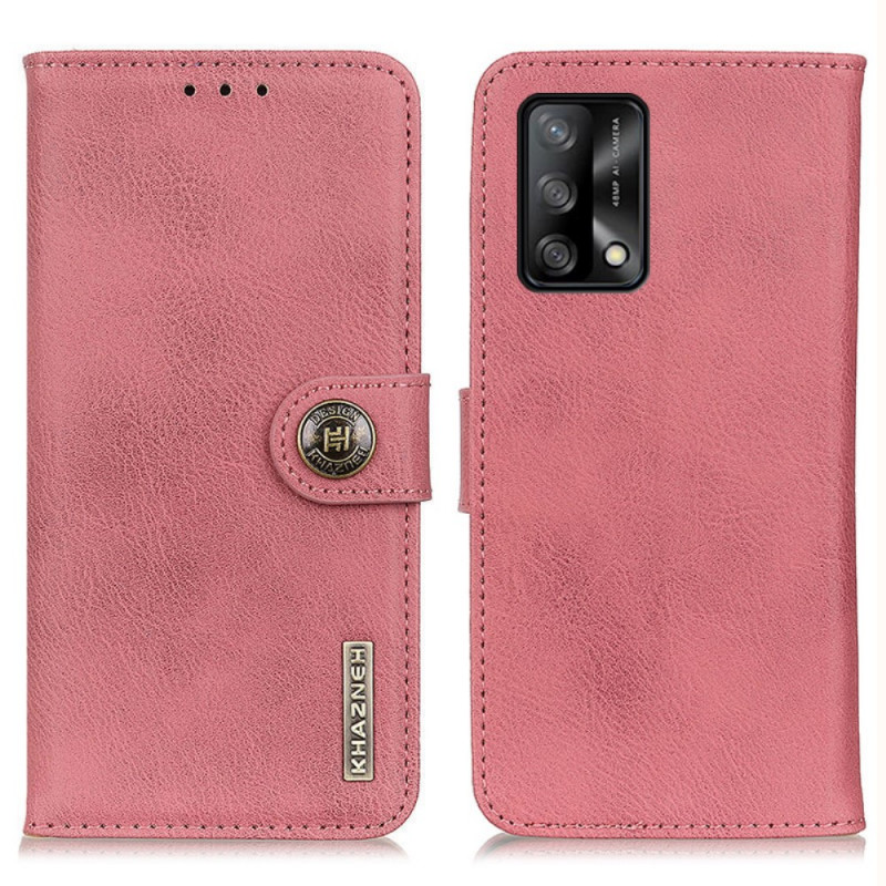 Case Oppo A74 4G Faux The
ather KHAZNEH