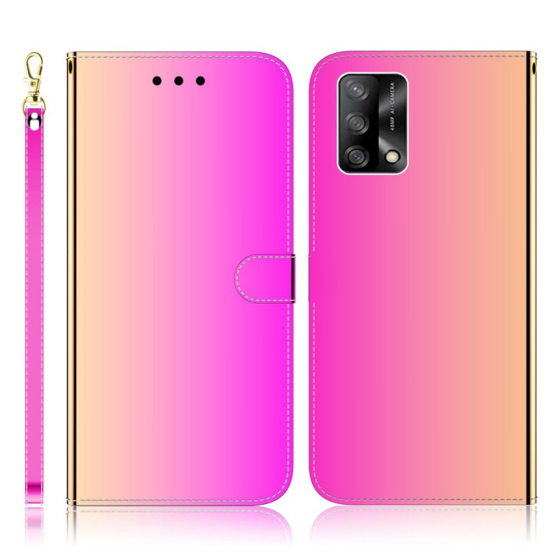 Case Oppo A74 4G Simulated The
ather Mirror Cover