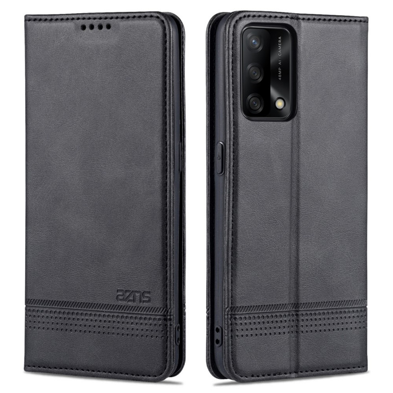 Flip Cover Oppo A74 4G AZNS The
atherette