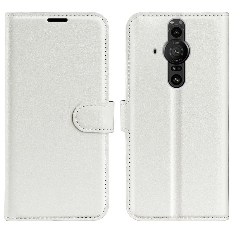 Sony Xperia Pro-I Case Lychee Effect Classic