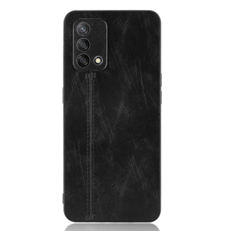 Oppo A74 4G The
ather Style Case Stitching