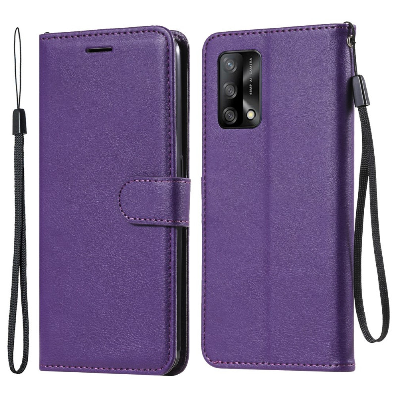 Oppo A74 4G The
ather effect case with strap