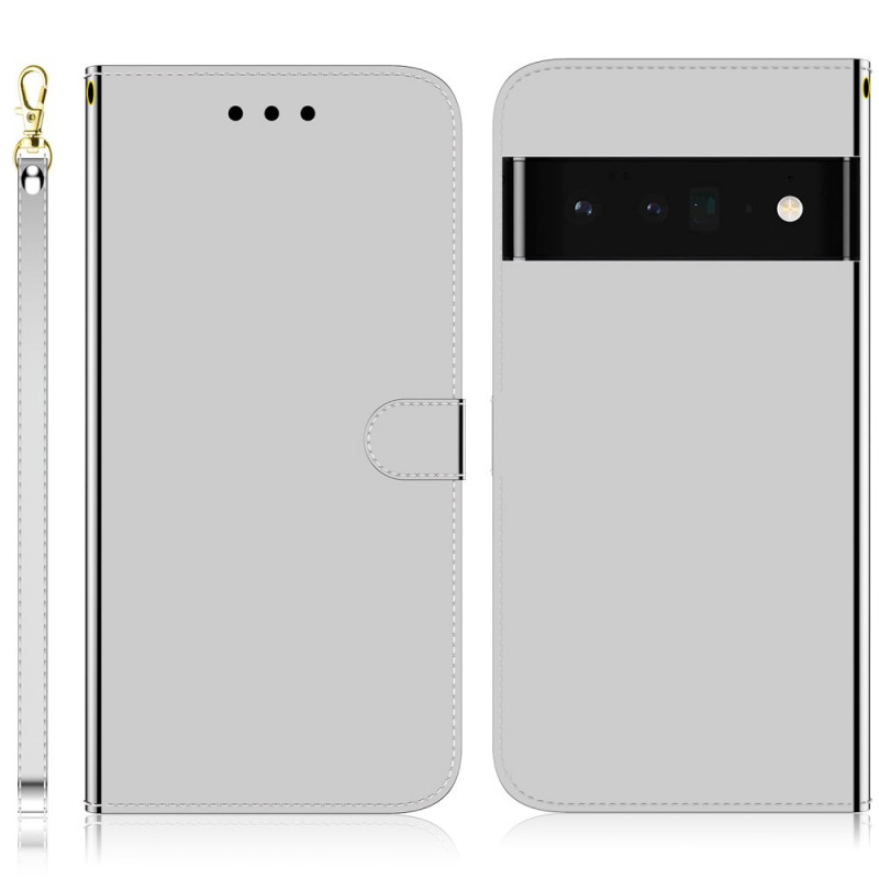 Cover Google Pixel 6 Pro Faux The
ather Mirror Cover